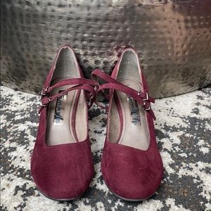 Mary Janes with block heel